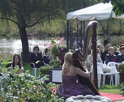 Harpe mariage extérieur