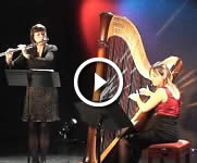 Concert flûte et harpe